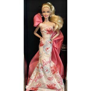 Rose Splendor Barbie Doll Avon Pink Label Robert Best T4349